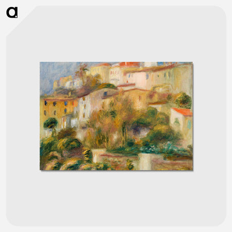 アートポストカード-Houses on a Hill
 - バーンズ・コレクション Postcard.