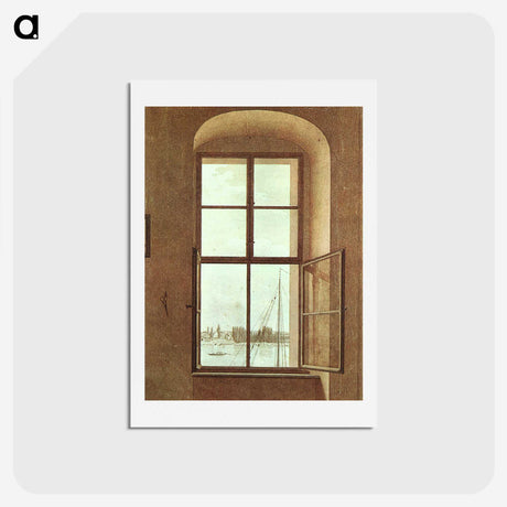 2-55_Caspar-David-Friedrich_hagaki