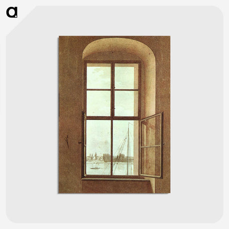 2-55_Caspar-David-Friedrich_postcard