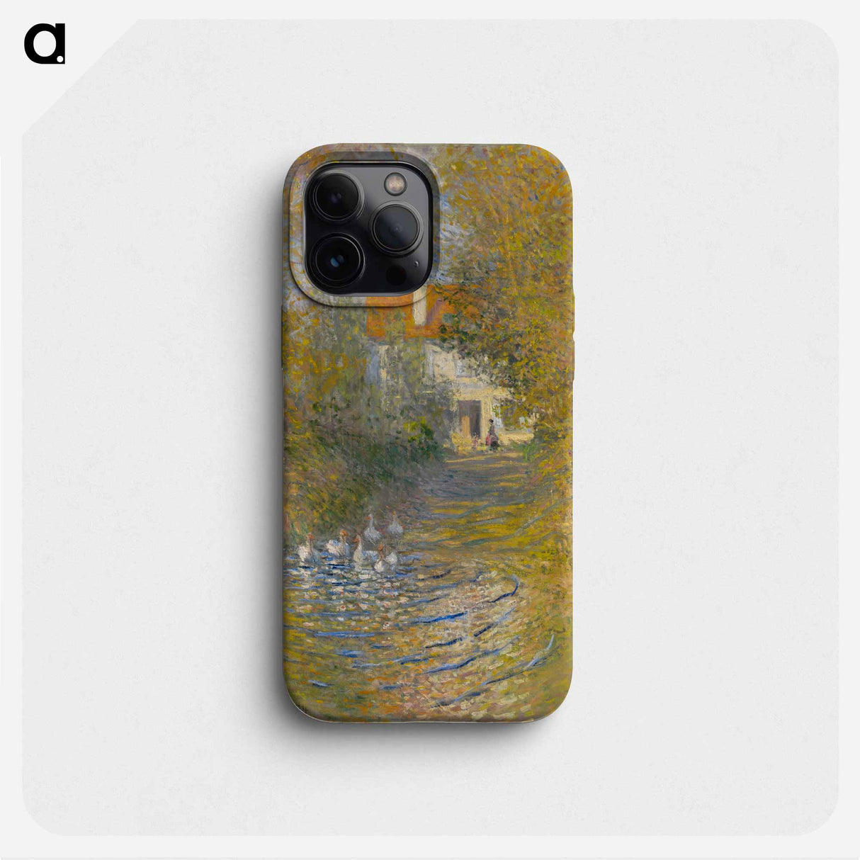 The Geese - Claude Monet Phone Case.