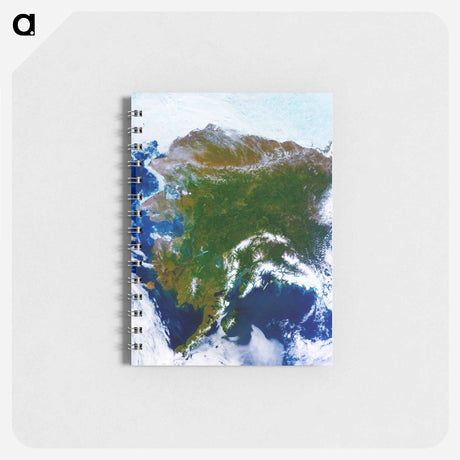 アートメモ帳-Alaskan Vista
 - 上空からの地球 Memo.