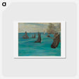 アートポストカード-Sea View, Calm Weather - エドゥアール マネ Postcard.