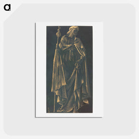 アートポストカード-Angelus Ministrans - エドワード バーン ジョーンズ Postcard.