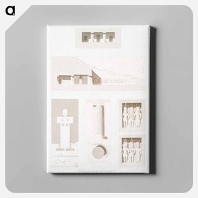 アートパネル-Temple of Kalabsha
 - エジプト美術史 Canvas.