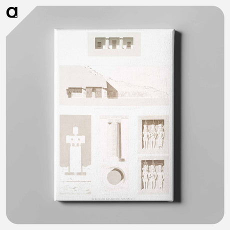 アートパネル-Temple of Kalabsha
 - エジプト美術史 Canvas.