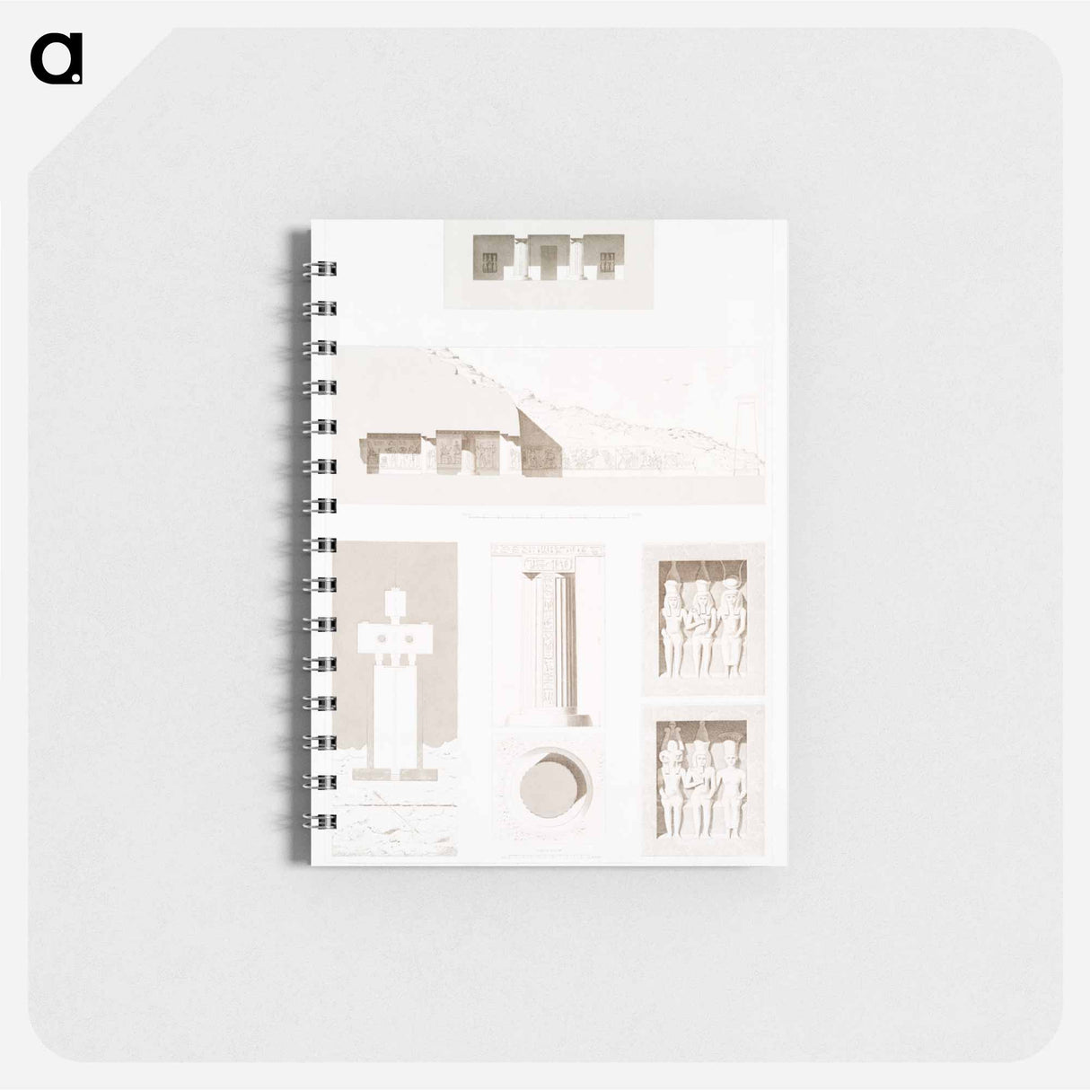 アートメモ帳-Temple of Kalabsha
 - エジプト美術史 Memo.