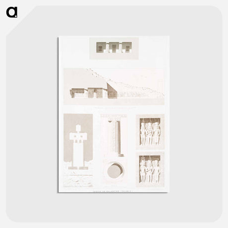 アートポストカード-Temple of Kalabsha
 - エジプト美術史 Postcard.