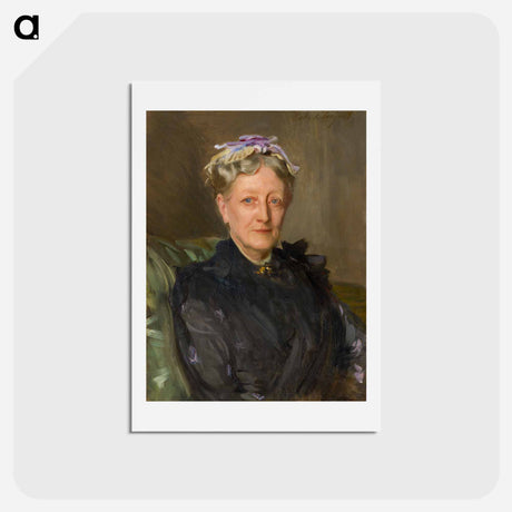 アートポストカード-Mary Eliza Mead by John Singer Sargent - ジョン シンガー サージェント Postcard.