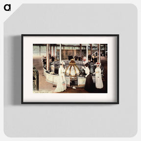 アートポスター-La Source de la Grande Grille, Vichy
 - 国立医学図書館 Poster.