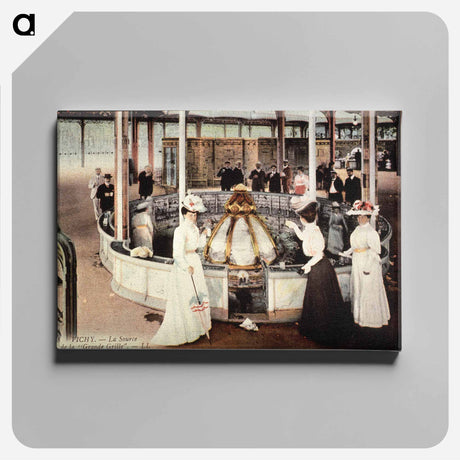 アートパネル-La Source de la Grande Grille, Vichy
 - 国立医学図書館 Canvas.