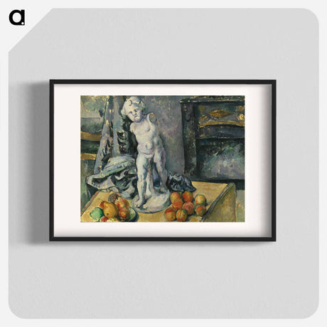 アートポスター-Still Life with Plaster Cupid - ポール セザンヌ Poster.