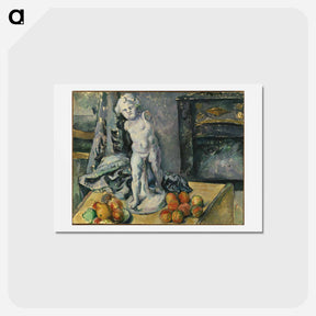 アートポストカード-Still Life with Plaster Cupid - ポール セザンヌ Postcard.