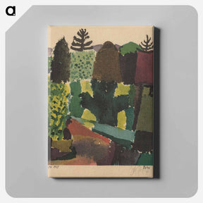 アートパネル-Paul Klee's Park
 - パウル クレー Canvas.