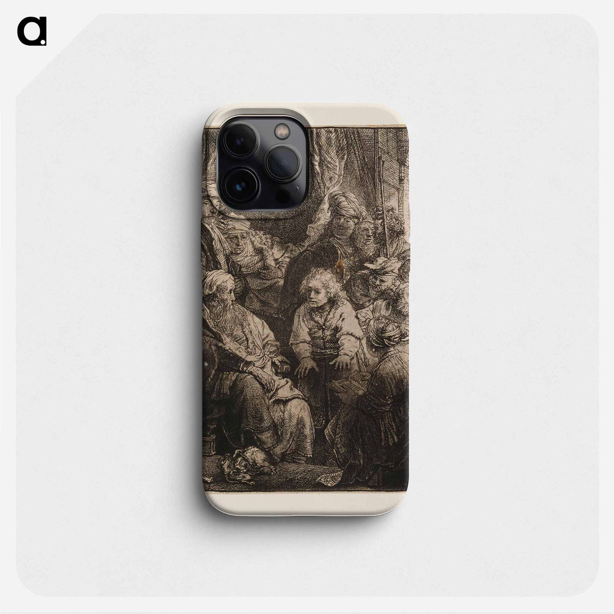 Joseph Telling His Dreams - レンブラント ファン レイン Phone Case.