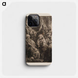 Joseph Telling His Dreams - レンブラント ファン レイン Phone Case.