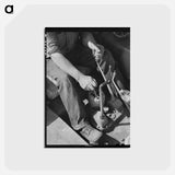 アートポストカード-Caterpillar Tractor Gear Levers
 - ラッセル リー Postcard.
