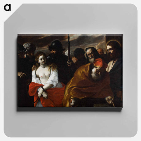アートパネル-Christ and the Woman Taken in Adultery
 - セントルイス美術館 Canvas.