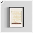 アートポスター-Larva of an Oak Egger Moth from Mira Calligraphiae Monumenta
 - 書道のお手本 Poster.