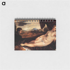 アートメモ帳-Venus and Cupid with an Organist - ティツィアーノ ヴェチェッリオ Memo.