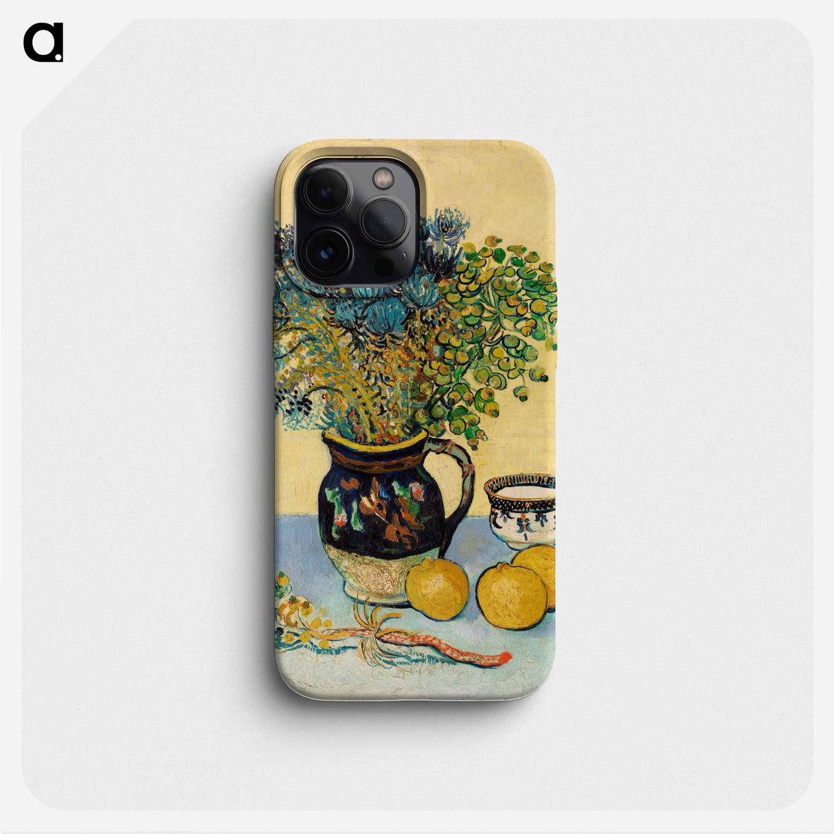 Still Life (Nature Morte) - Vincent van Gogh Phone Case.