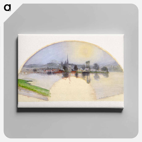 アートパネル-View of Rouen
 - イェール大学アートギャラリー Canvas.