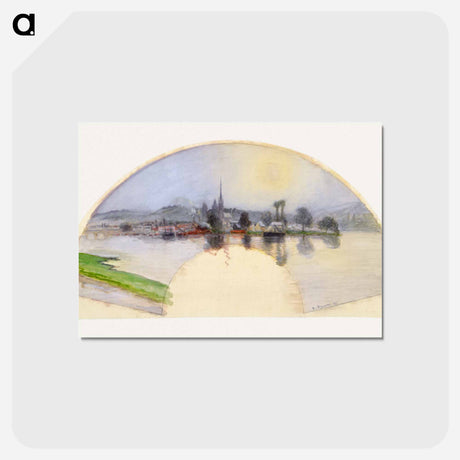 アートポストカード-View of Rouen
 - イェール大学アートギャラリー Postcard.