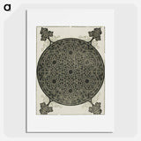 The Sixth Knot - アルブレヒト デューラー Poster.