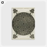 アートポストカード-The Sixth Knot - アルブレヒト デューラー Postcard.