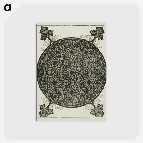 アートポストカード-The Sixth Knot - アルブレヒト デューラー Postcard.