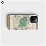 Irish Free State & Northern Ireland - アンティーク地図 Phone Case.