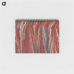 アートメモ帳-Glitch Pattern Background
 - 大英図書館 Memo.