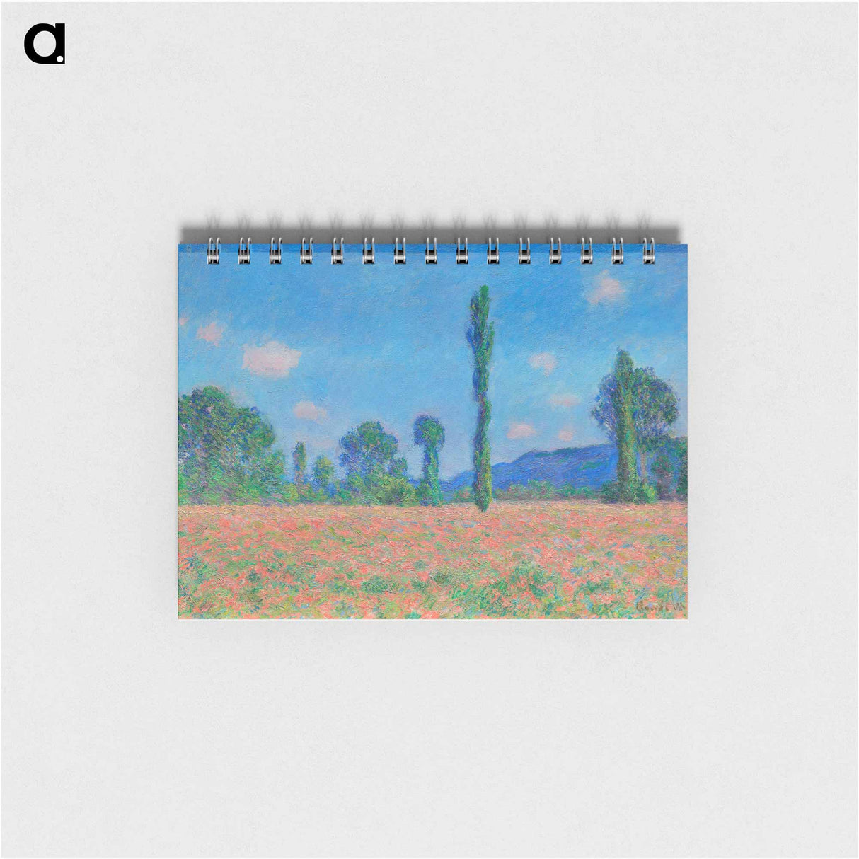 Poppy Field, Giverny - クロード モネ Memo.