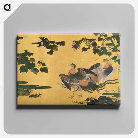 アートパネル-Japanese Peacocks and Bamboo
 - クリーブランド美術館 Canvas.