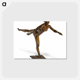 アートポストカード-Arabesque - エドガー ドガ Postcard.