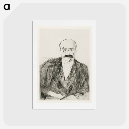 Dr. Max Asch - エドヴァルド ムンク Postcard.