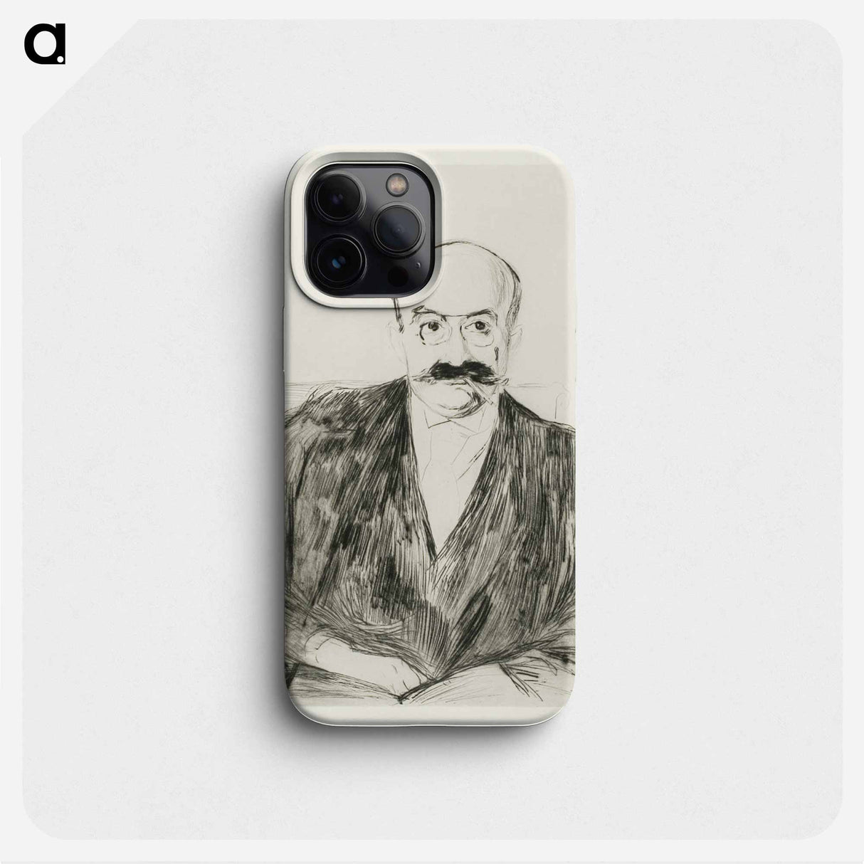 Dr. Max Asch - Edvard Munch Phone Case.