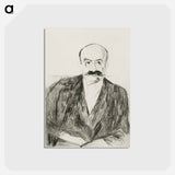 アートポストカード-Dr. Max Asch - エドヴァルド ムンク Postcard.