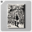 アートパネル-Der Pfadfinder - エルンスト ルートヴィヒ キルヒナー Canvas.