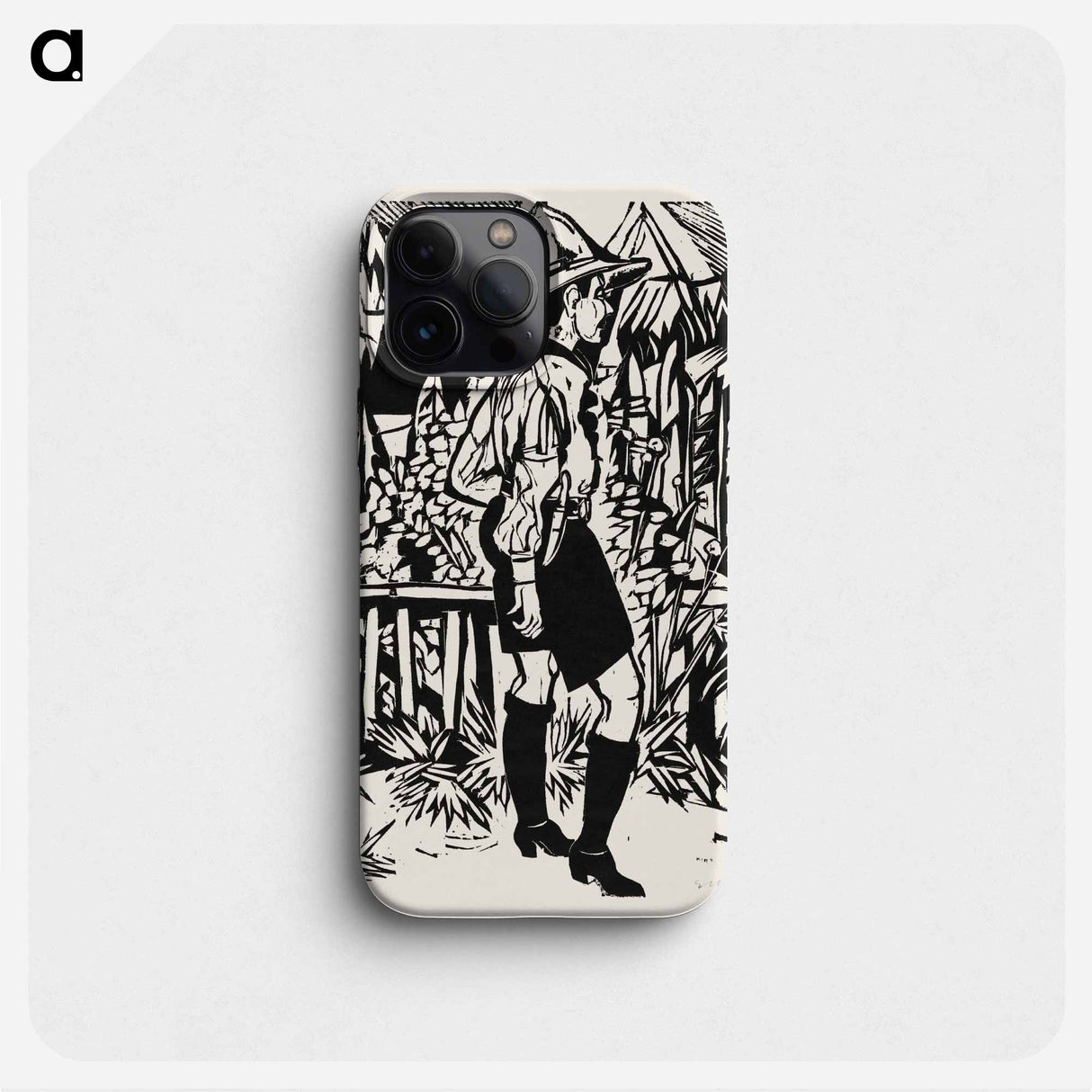 Der Pfadfinder - エルンスト ルートヴィヒ キルヒナー Phone Case.