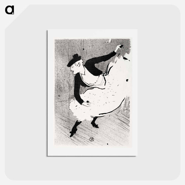 アートポストカード-Edmée Lescot - アンリ ド トゥールーズ ロートレック Postcard.