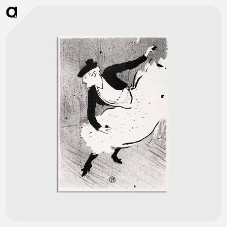 アートポストカード-Edmée Lescot - アンリ ド トゥールーズ ロートレック Postcard.