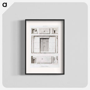 アートポスター-Memphite Necropolis
 - エジプト美術史 Poster.