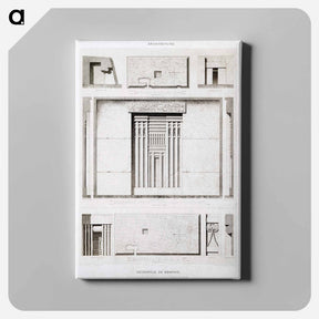 アートパネル-Memphite Necropolis
 - エジプト美術史 Canvas.