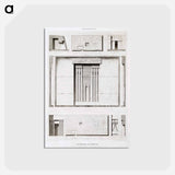 アートポストカード-Memphite Necropolis
 - エジプト美術史 Postcard.