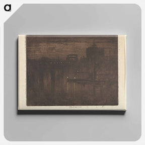 アートパネル-Mist of the Thames
 - ジョセフ ペネル Canvas.
