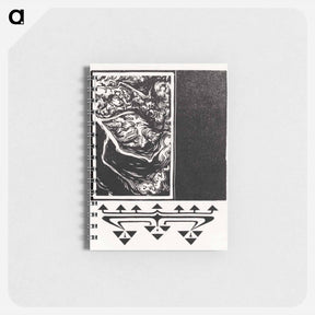 アートメモ帳-Woodcut ornaments - ユリー デ フラーハ Memo.