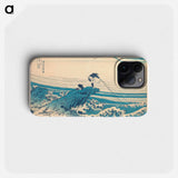 Kajikazawa in Kai Province - Katsushika Hokusai Phone Case.