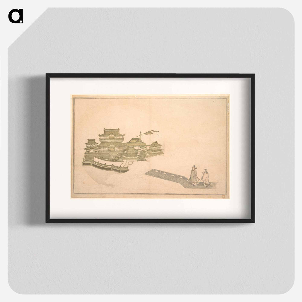 The Palace in the Moon - 喜多川 歌麿 Poster.