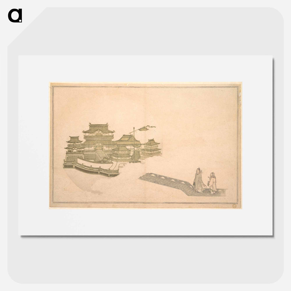 The Palace in the Moon - 喜多川 歌麿 Poster.