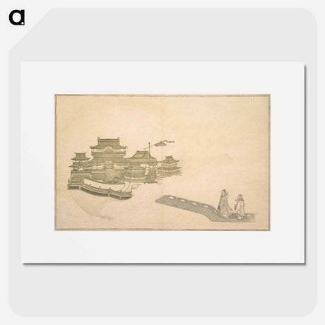 アートポスター-The Palace in the Moon - 喜多川 歌麿 Poster.